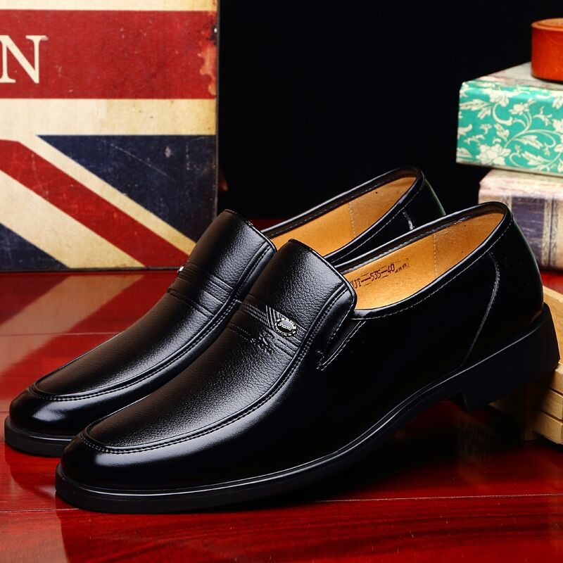 Leather Men Formal Shoes Luxury Brand 2022 Men&