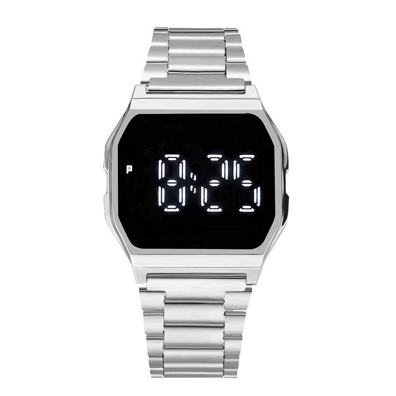 2022 New LED Digital Square Fashion Watch Men Women Multifunction Electronic Sports Wristwatch Watches