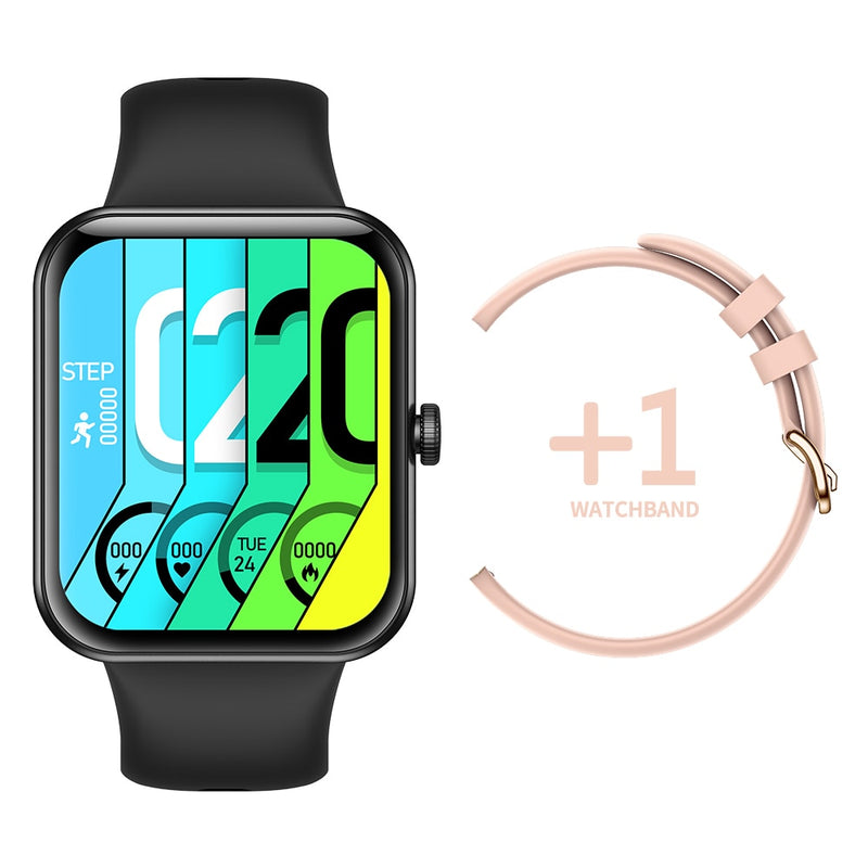 SENBONO 2022 New DIY Watch Face Sport Smart Watch Men 3ATM IP68 Waterproof Heart Rate Monitor Women Smartwatch For Android IOS