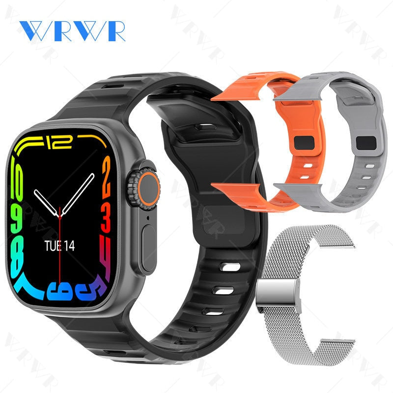 Newest Smart Watch Ultra Series 8 NFC Smartwatch Men Women Bluetooth Calls Wireless Charging Fitness Bracelet 2 Inch HD Screen