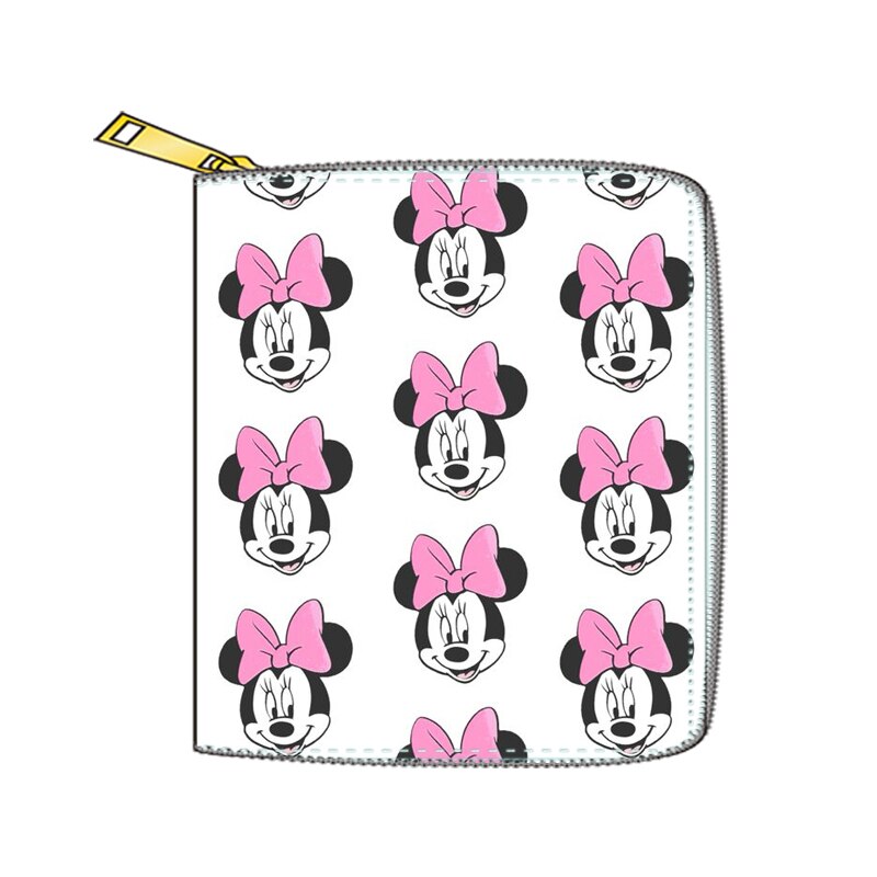 2022 New Mickey Mouse Wallet for Women Disney Cartoon Anime  Purses and Handbags Zipper Mini Coin Purse Girl&