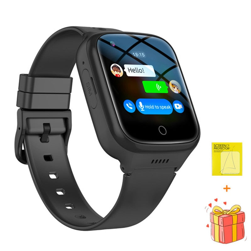 4G Kids Smart Watch Phone 1000mAh Waterproof IP67 Video Call SOS GPS LBS WIFI Location Tracker Remote Monitor Children Watch K9