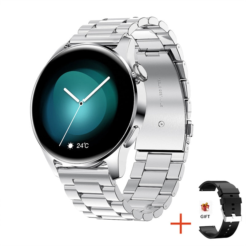 2022 New Smart Watch Men Waterproof Sport Fitness Tracker Multifunction Bluetooth Call Smartwatch Man For Android IOS HUAWEI+BOX