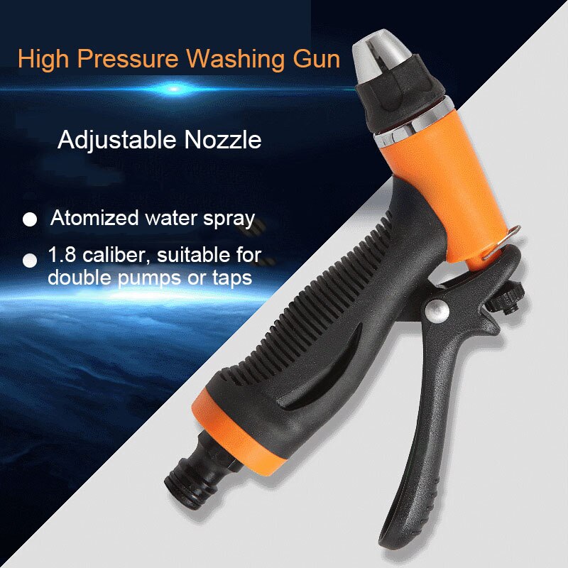 1Pcs Car Washing Gun High Pressure Prime Durable Sturdy Washer Sprayer Washing Gun Watering Tool for Car Garden Home