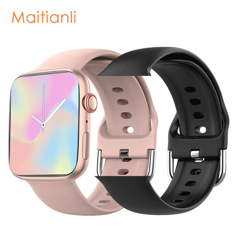 2022 Men Women Smart Watch NFC Door Access Unlock Smartwatch Bluetooth Call Fitness Bracelet Custom Watch Face Wireless Charging