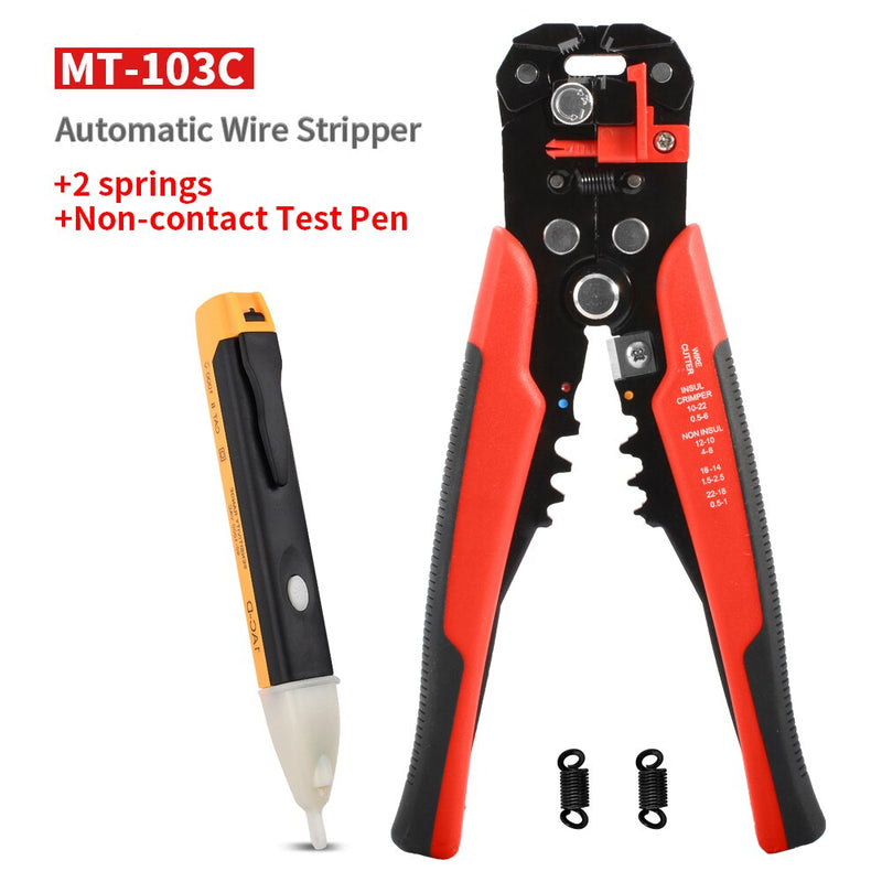 Wire Stripper Multifunctional Pliers Used For Cable Cutting Crimping Terminal 0.2-6.0mm High-precision Automatic Brand Hand Tool