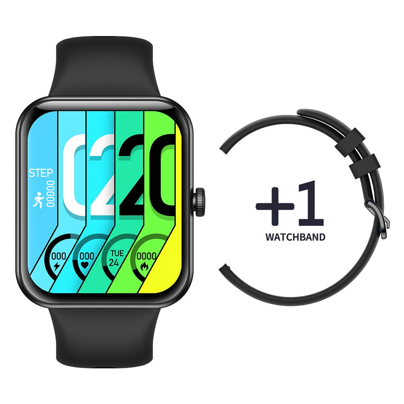 SENBONO 2022 New DIY Watch Face Sport Smart Watch Men 3ATM IP68 Waterproof Heart Rate Monitor Women Smartwatch For Android IOS