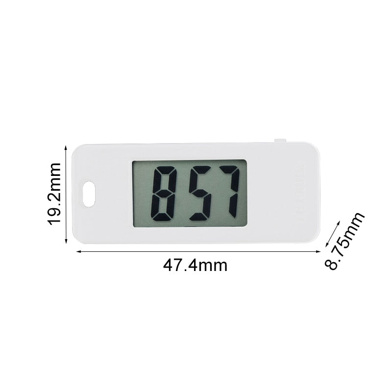 Mini LCD Digital Table Dashboard Desk Electronic Clock For Desktop Home Office Silent Desk Time Display Clock