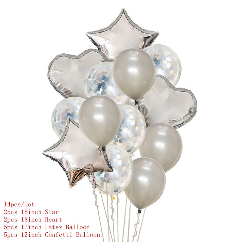 7/13/19 Tubes Balloon Column Stand Birthday Balloon Home Decor Birthday Party Decoration Kids Adult Wedding Event Party Balloon