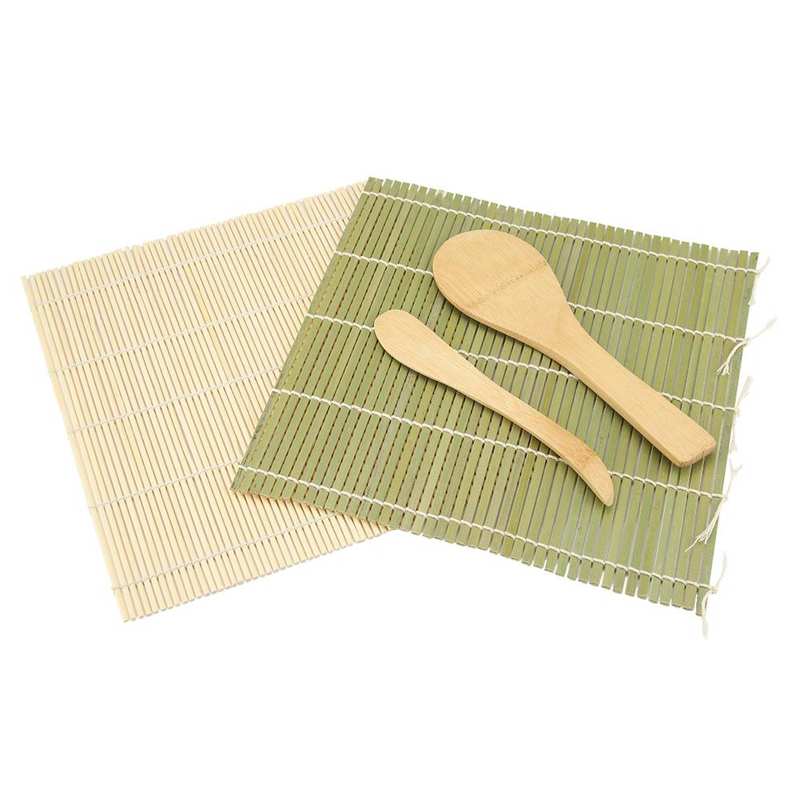 1/2/8 Pcs DIY Kitchen Sushi Maker Set Bamboo Sushi Making Tools Kit for Sushi Rice Roller Mold Roll Chopsticks Cooking Tools Set