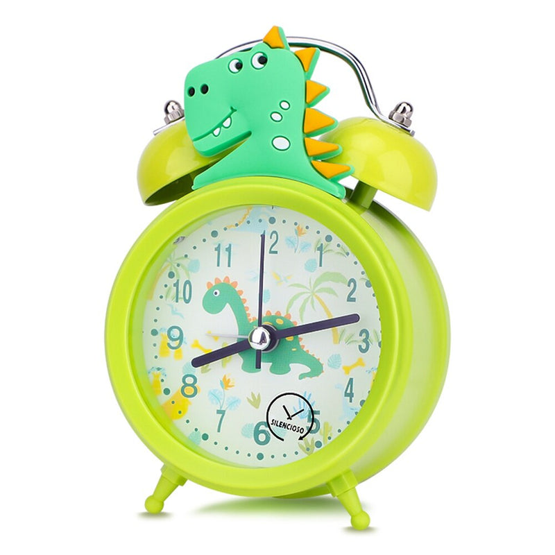 Pink Unicorn Kids Alarm Clock Double Bell Clock with Backlight Cute Desk Clock Home Decoration Будильник Kid Gifts reveil enfant