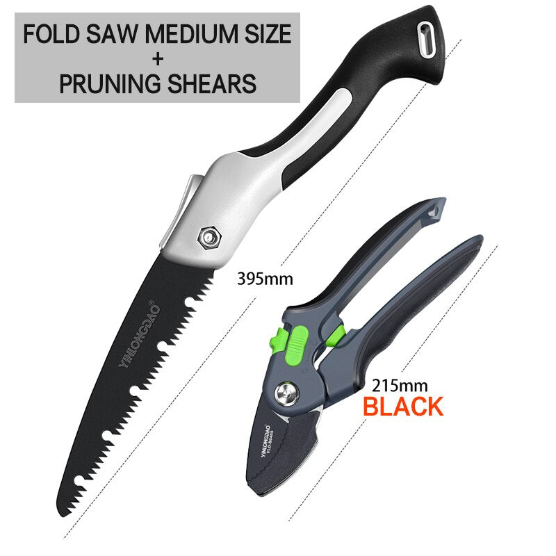 Garden Pruning Shears Stainless Steel Pruning Tools Garden tools Scissors Cutter Fruit Picking Weed Home Potted Branches Pruner