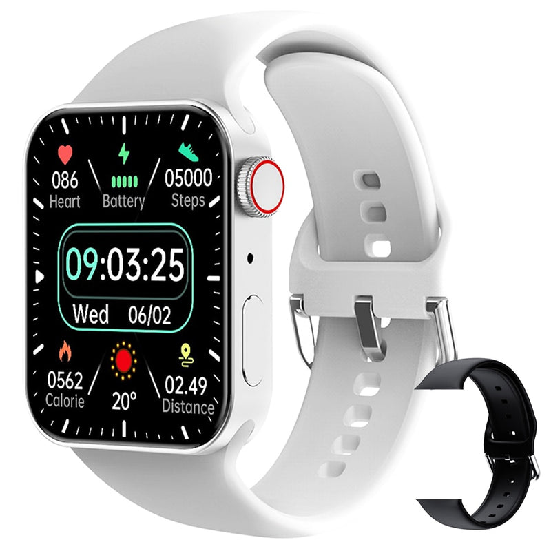 LEMFO T100MAX smart watch men women Bluetooth call smartwatch series 8 260mAh sports watches Wireless charging 2.0 inch 395*460