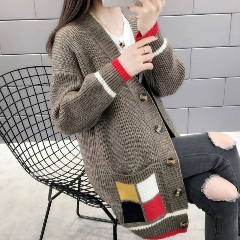 Cashmere Tops Cardigans Woman Fashion Aesthetic Luxury Designer Korean Vintage Winter 2022 Trend Sweaters Cardigan for Women New