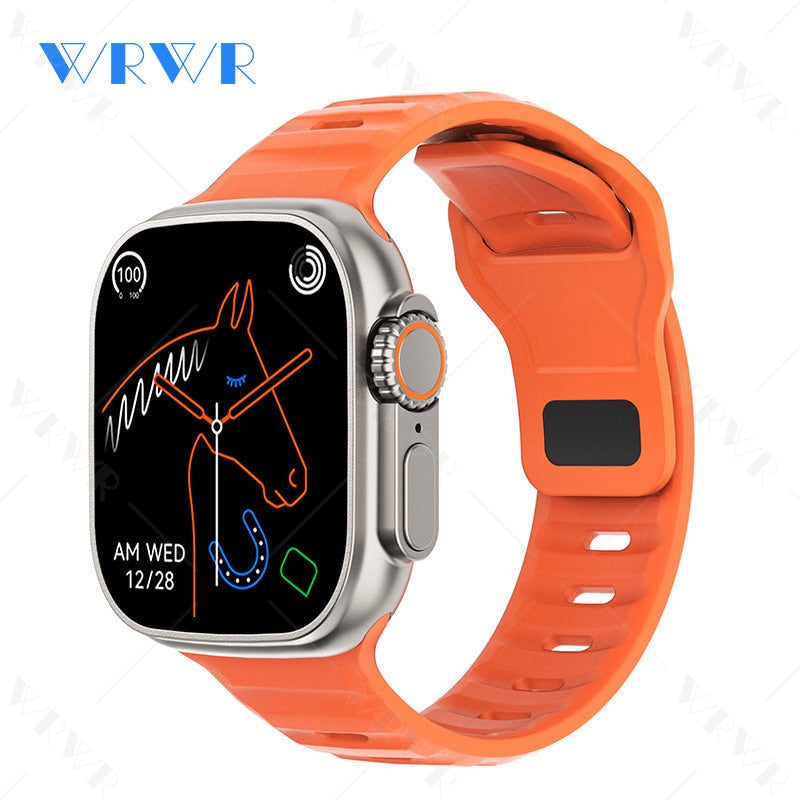 Newest Smart Watch Ultra Series 8 NFC Smartwatch Men Women Bluetooth Calls Wireless Charging Fitness Bracelet 2 Inch HD Screen