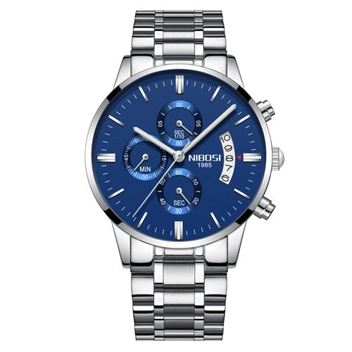 NIBOSI Relogio Masculino Men Watches Luxury Famous Top Brand Men&