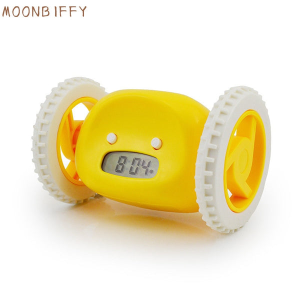 Creative Running Digital Led Alarm Clock, Lazy Alarm Clock, Running Silent Clock, Alarm Clock, Creative Gift