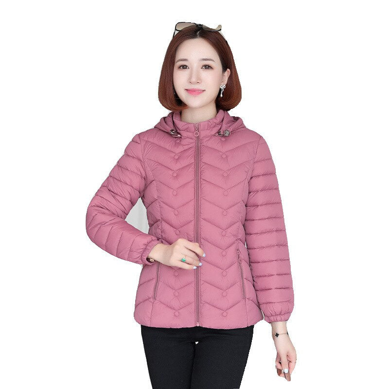 Women`s Jackets Coats Winter Solid Thick Parkas Woman Clothing Hot Sale Hooded Zipper Warm Fashion Long Overcoats Female Clothes