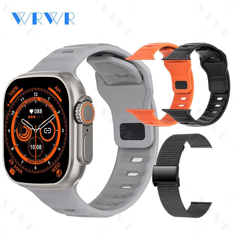 Newest Smart Watch Ultra Series 8 NFC Smartwatch Men Women Bluetooth Calls Wireless Charging Fitness Bracelet 2 Inch HD Screen