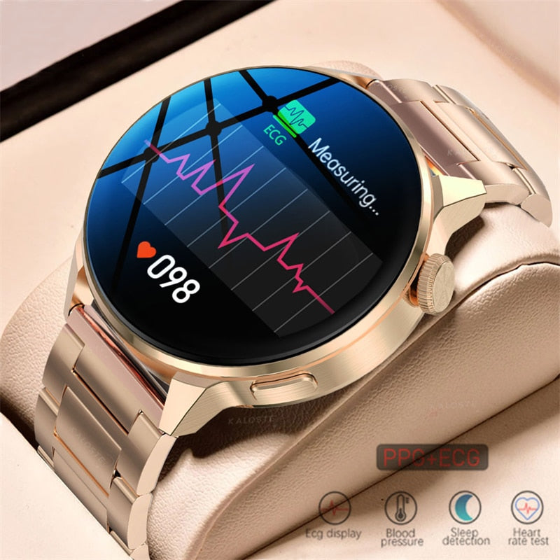 2022 New NFC Smart Watches Men Sport GPS Movement Track Fashion Women Bluetooth Call Custom Dial ECG Smartwatch For Android IOS