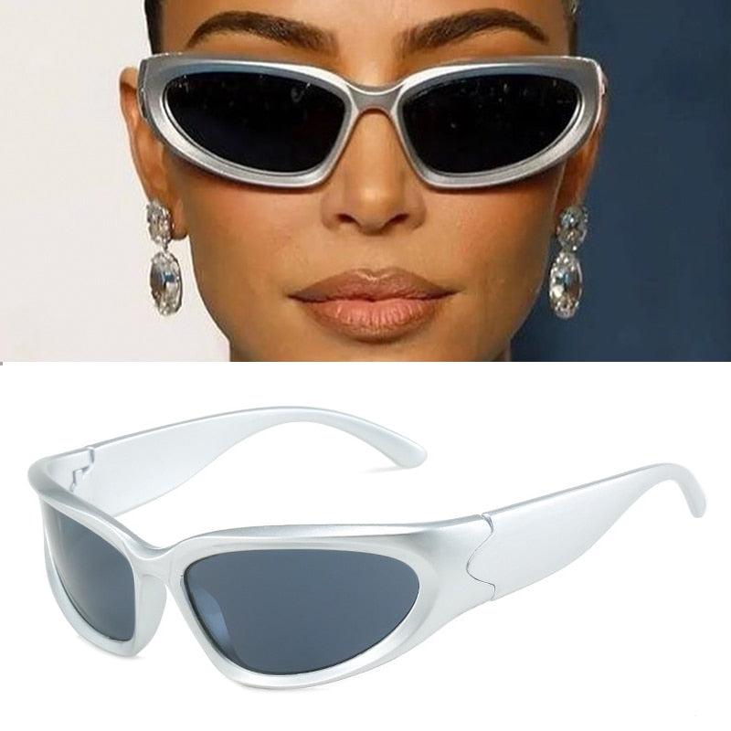Emosnia NEW Sport Sunglasses Men Women Brand Design Mirror Luxury Vintage Unisex Sun Glasses Man Cycling Driver Shades UV400