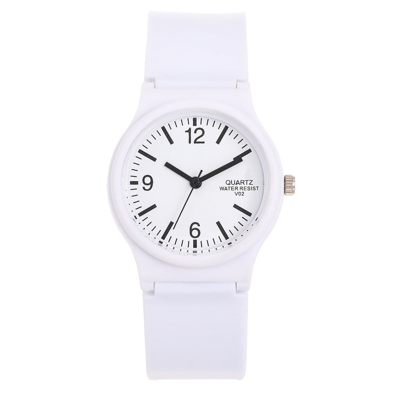 2021 New simple silicone Brand WOKAI Casual Quartz Watch Women Crystal Silicone Watches Relogio Feminino Wrist Watch Hot sale