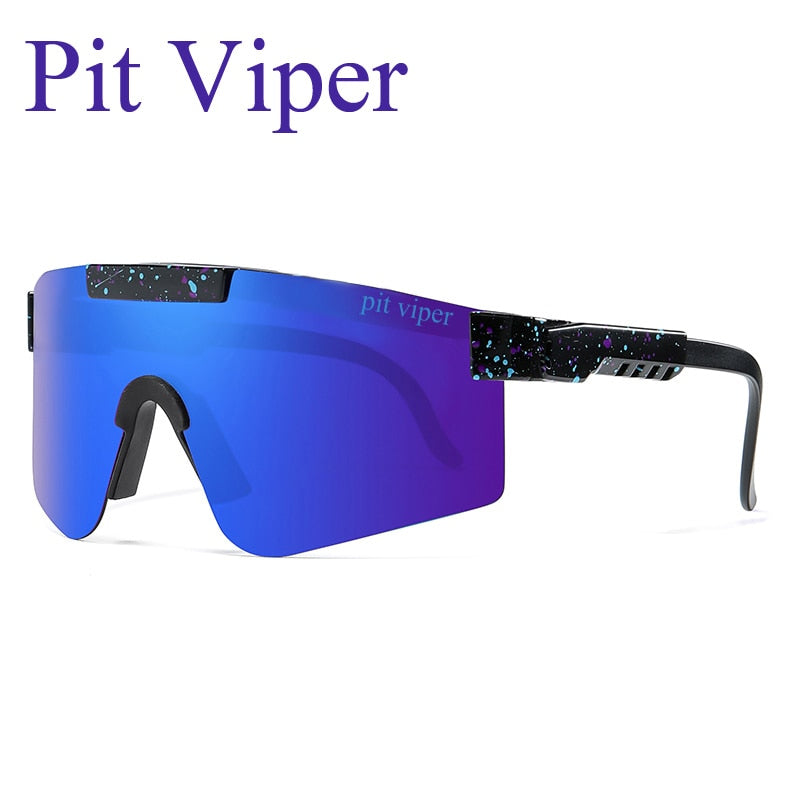 PIT VIPER Cycling Glasses Outdoor Sunglasses MTB Men Women Sport Goggles UV400 Bike Bicycle Eyewear Without Box
