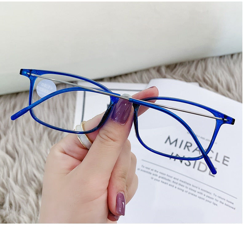 2022 Anti-Blue Light Reading Glasses Full Frame Glasses for men and women radiation protection Square Optical Computer Glasses