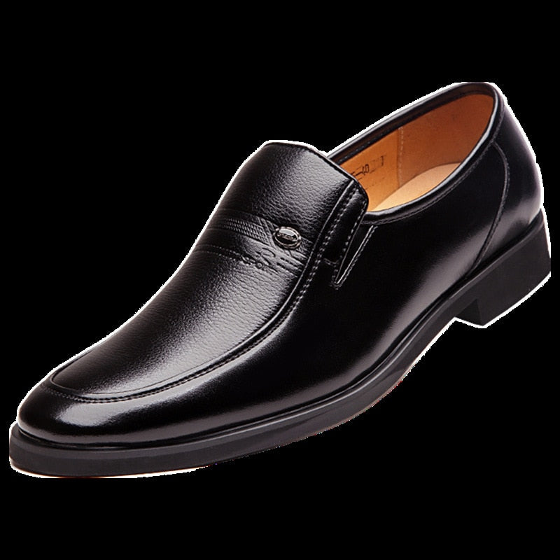 Leather Men Formal Shoes Luxury Brand 2022 Men&