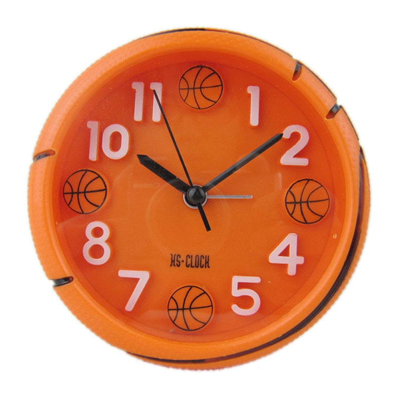 Basketball Football Alarm Clock Desktop Shape Sport Fashion Creative Table Clock 3D Stereo Bedroom Birthday Gift Digital Clock