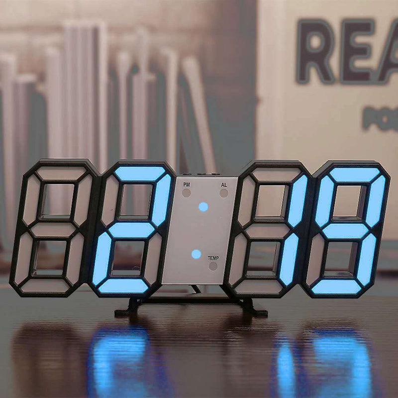 Nordic Digital Alarm Clocks Wall Clocks Hanging Watch Snooze Table Clocks Calendar Thermometer Electronic Clock Digital Clocks