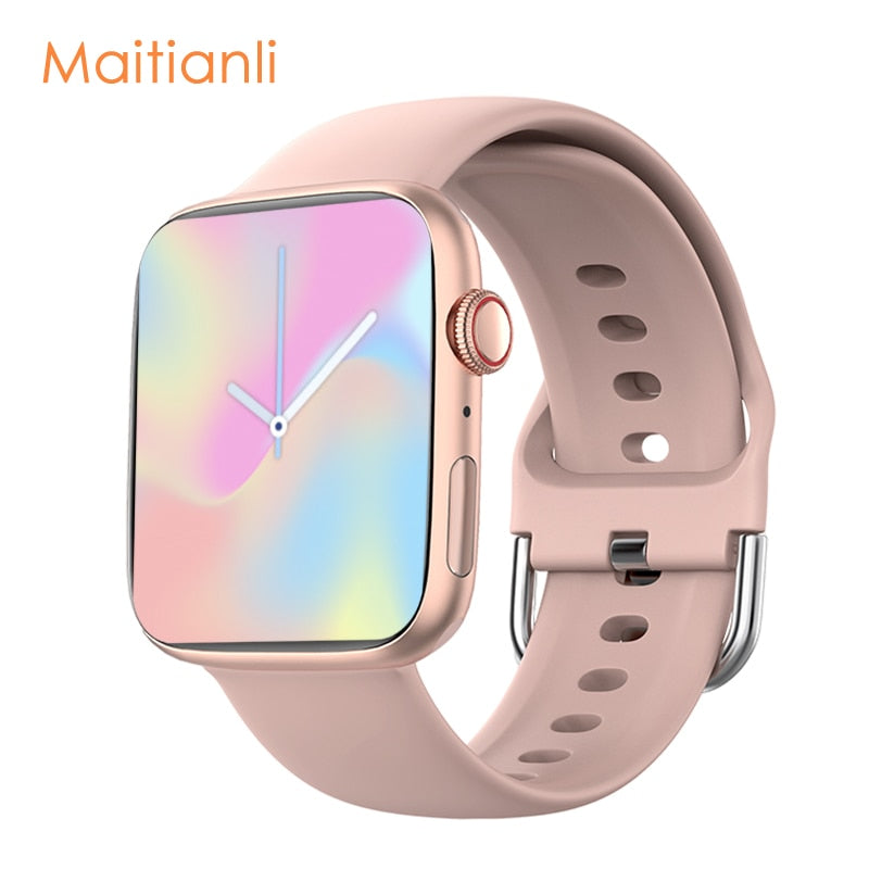 2022 Men Women Smart Watch NFC Door Access Unlock Smartwatch Bluetooth Call Fitness Bracelet Custom Watch Face Wireless Charging