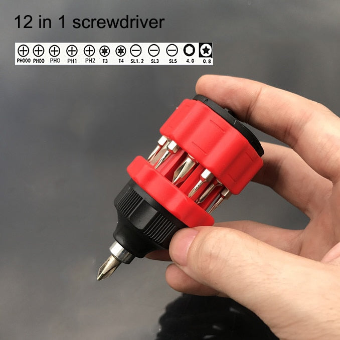 Hot Selling Phillips Screwdriver Mini Screwdriver Short Small Split Fender Tools Slotted turnip head