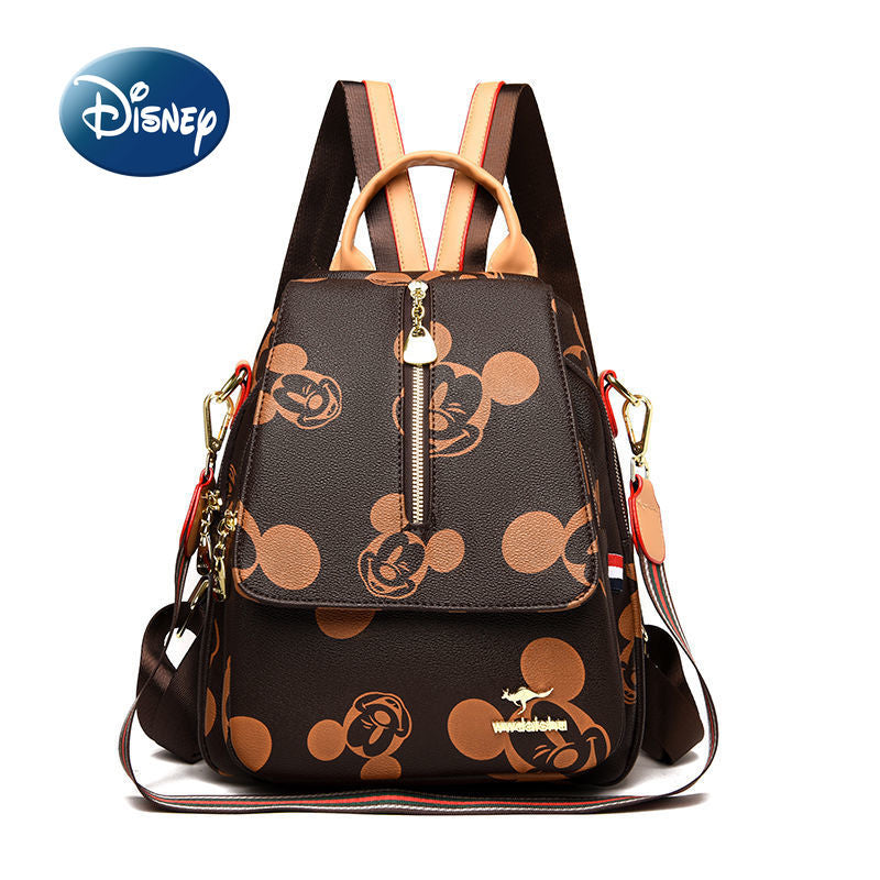 Disney Mickey New Women&#39;s Backpack Luxury Brand Women&#39;s Backpack Large Capacity Multifunctional Fashion Travel Backpack