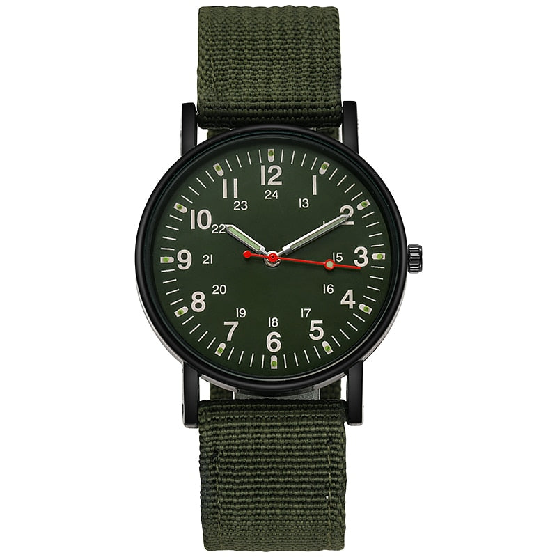 Luminous Nylon Band Military Watch Men Watches Army Wrist Watch Quartz Men Sports Watches Relojes Para Hombre Relogio Masculino