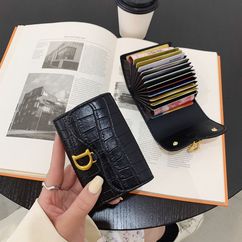 Luxury Women Card Holder Short Wallet Mini Women&