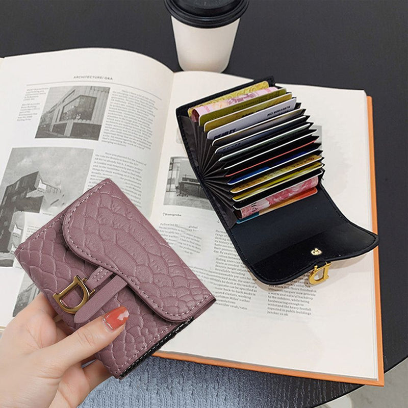 Luxury Women Card Holder Short Wallet Mini Women&