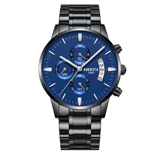 NIBOSI Relogio Masculino Men Watches Luxury Famous Top Brand Men&