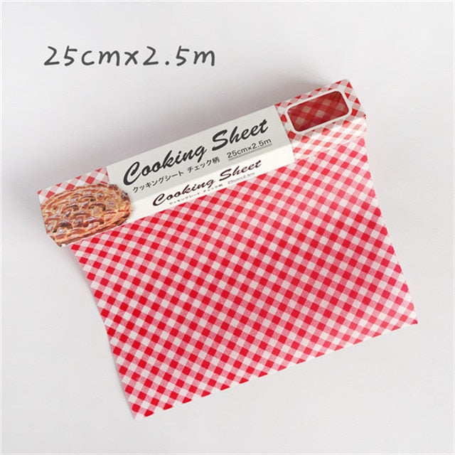 Parchment Paper Grease Resistant Basket Liner Oilpaper, Bread Sandwich Burger Fries Wrappers - White / Brown, Baking Tools