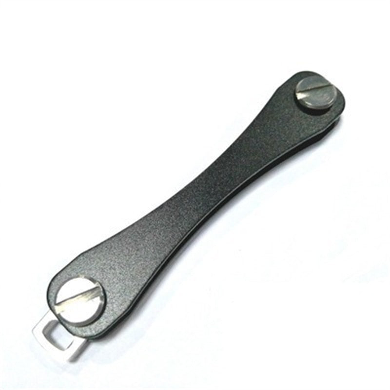 Smart Key Chain Mini Keychain Compact Metal Decorative key Clip Aluminum Organizer Outdoor Keys Holder Clip Home Storage