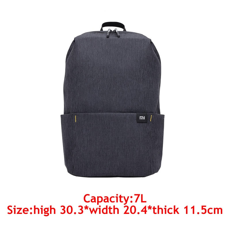 Black Friday Discount 100% Xiaomi Backpack Multi-Color Multi-Size Unisex Backpacks Waterproof Fashion College Small School Bag