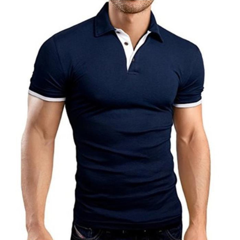 Covrlge Polo Shirt Men Summer Stritching Men&