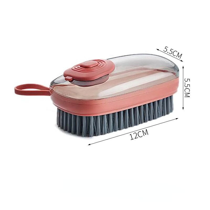 Kitchen Pot Washing Soft Brush Home Soft Brush Multi-functional Liquid Cleaning Brush Laundry Shoe Washing Brush Bristle Tools