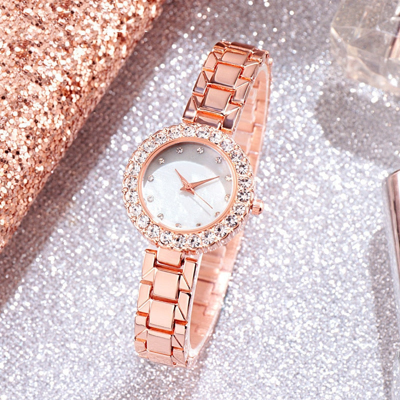 Watch For Women Watches 2022 Best Selling Products Luxury Watch Luxury Brand Reloj Mujer Watch Bracelet Set Diamond Steel Band