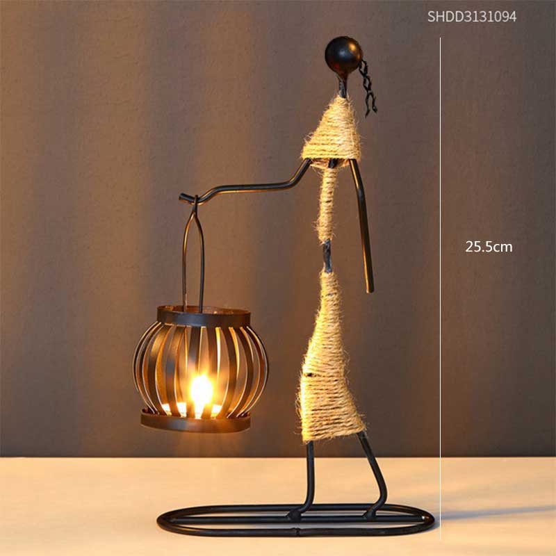 Metal candle holder home decor accessories Christmas Candlesticks for candles Decorative chandeliers candle wedding centerpieces