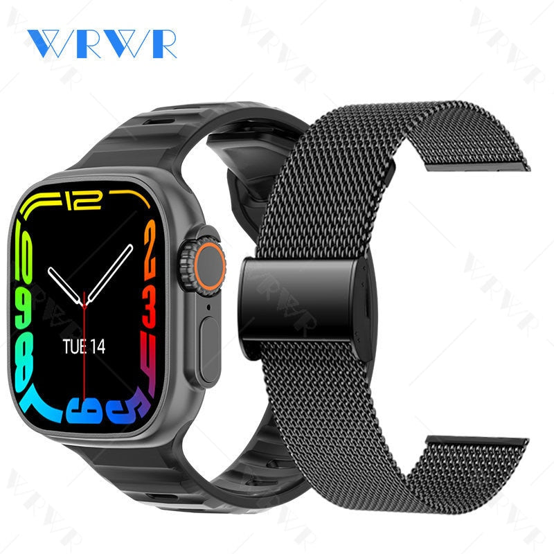 Newest Smart Watch Ultra Series 8 NFC Smartwatch Men Women Bluetooth Calls Wireless Charging Fitness Bracelet 2 Inch HD Screen