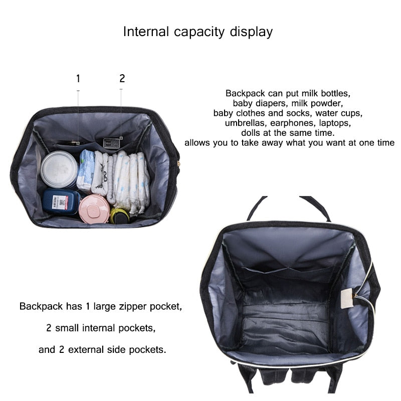 Nylon Women Backpack Ladies Shoulder Backpacks Large Capacity Mommy Baby Nursing Bags Fashion Female Business Laptop Backpack