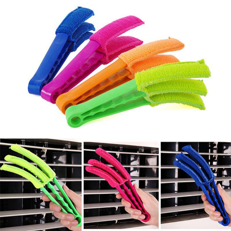 Vent Blinds Cleaner Cloth Brush Auto Air Conditioner Microfiber Air Conditioner Duster car electric fan Cleaner Washable tool