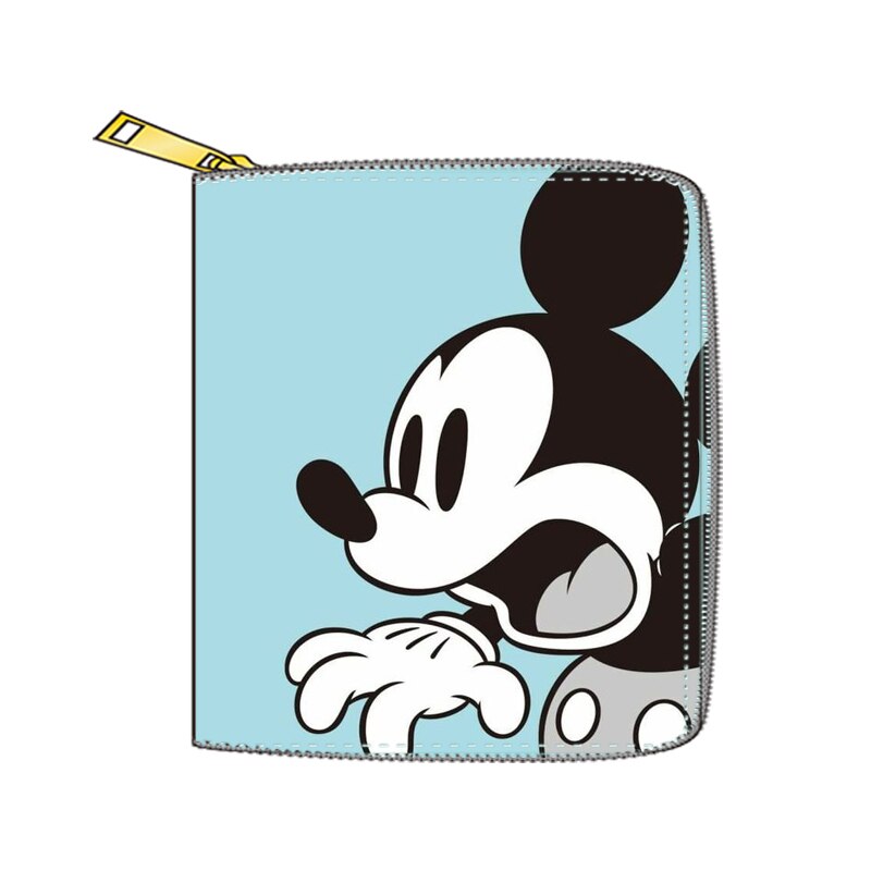 2022 New Mickey Mouse Wallet for Women Disney Cartoon Anime  Purses and Handbags Zipper Mini Coin Purse Girl&