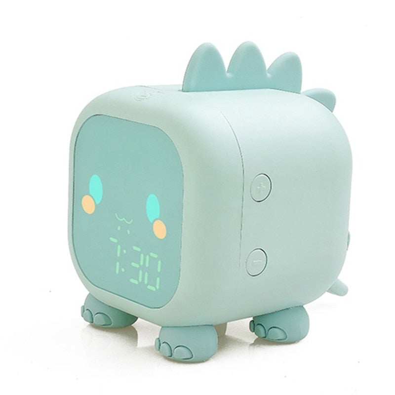 Kids Alarm Clock Cute Dinosaur Digital Alarm Clock For Kids Bedside Clock Children Sleep Trainier Wake Up Night Light Relojes